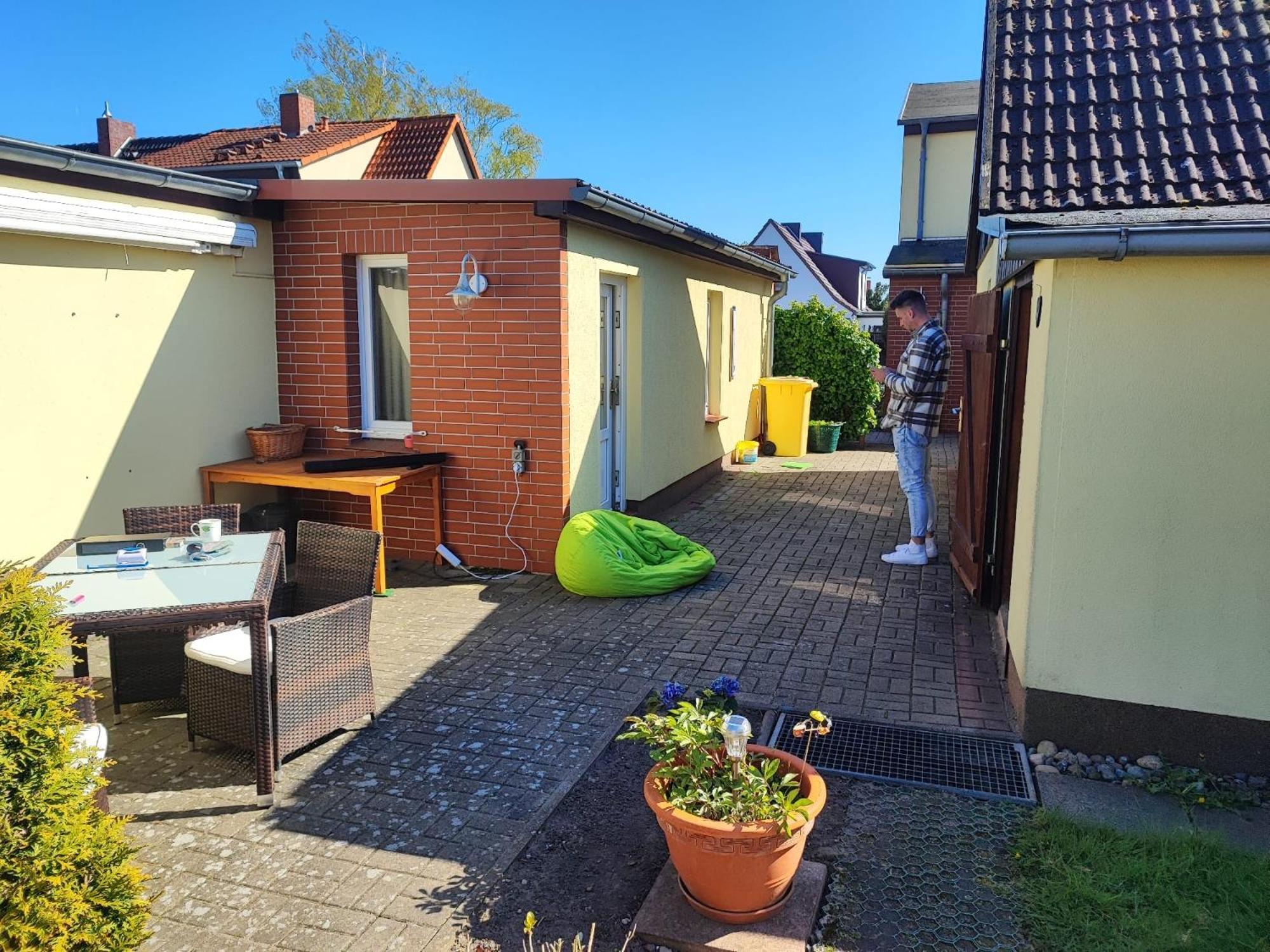 Ostsee Ferienhaus Mit Whirlpool Wolgast Esterno foto